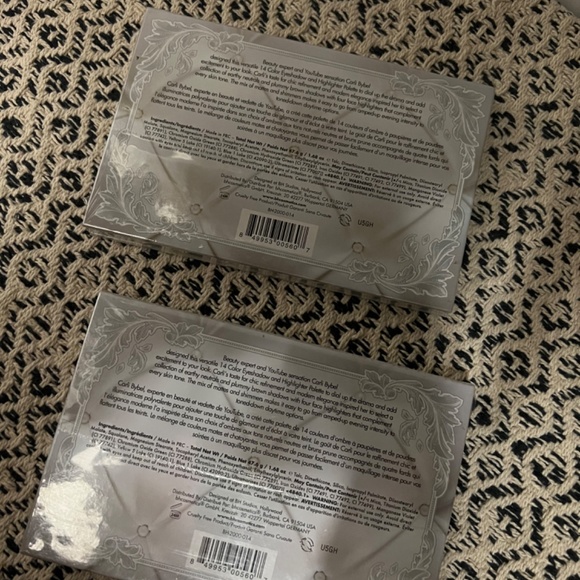2 Carli Bybel BH cosmetics makeup palletes - Picture 2 of 3